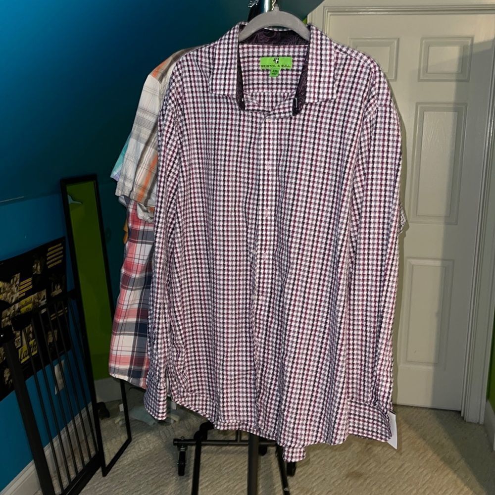 Very clean XXL Bristol & Bull button up shirt​​​​​​​​